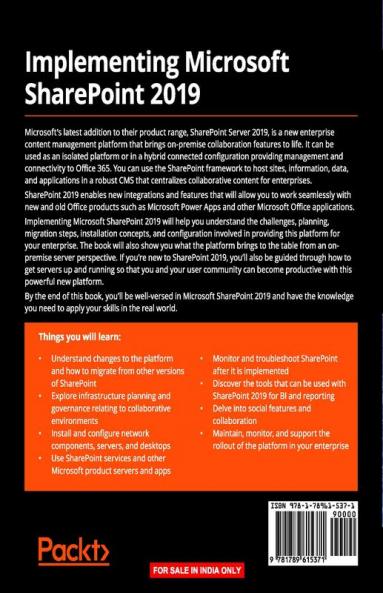Implementing Microsoft SharePoint 2019