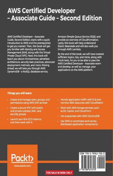 AWS Certified Developer - Associate Guide Second Edition
