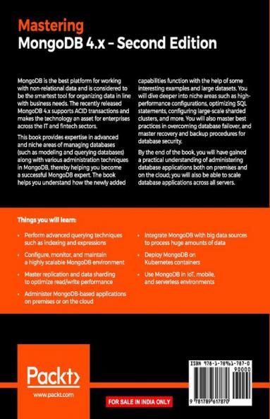 Mastering MongoDB 4.x - Second Edition