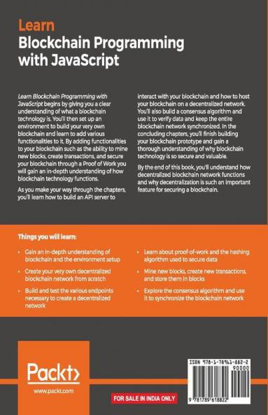 Learn Blockchain Programming with JavaScript