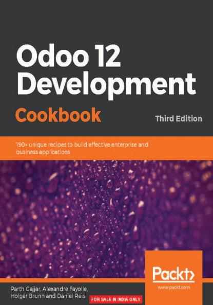 Odoo 12 Development Cookbook