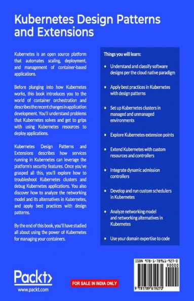 Kubernetes Design Patterns and Extensions