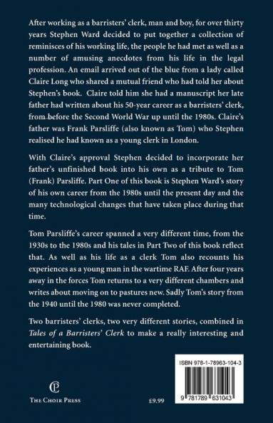 Tales of a Barristers' Clerk