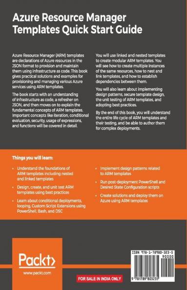 Azure Resource Manager Templates Quick Start Guide