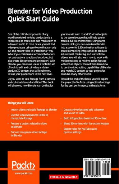 Blender for Video Production Quick Start Guide