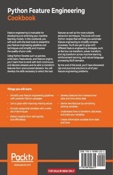 Python Feature Engineering Cookbook