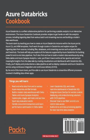 Azure Databricks Cookbook