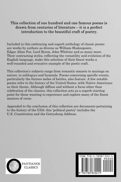One Hundred and One Famous Poems: With A Prose Supplement