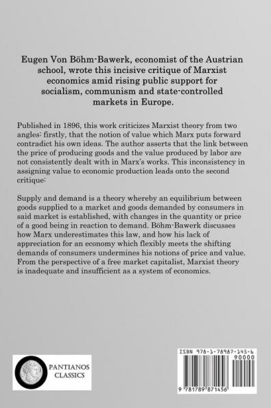 Karl Marx and the Close of His System