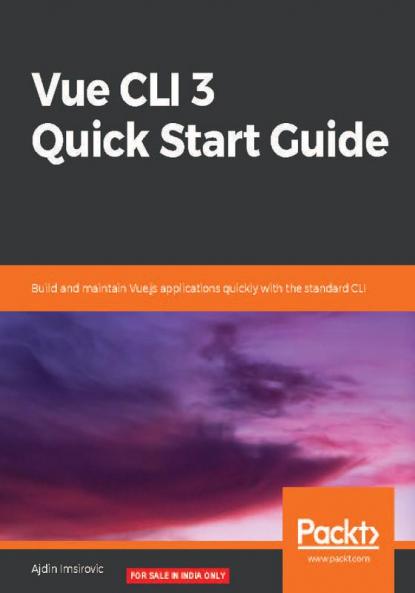 Vue CLI 3 Quick Start Guide