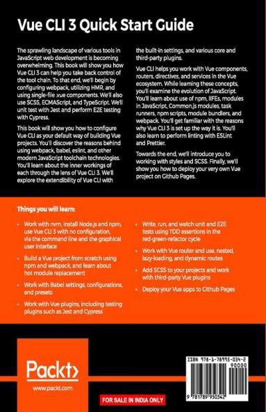 Vue CLI 3 Quick Start Guide
