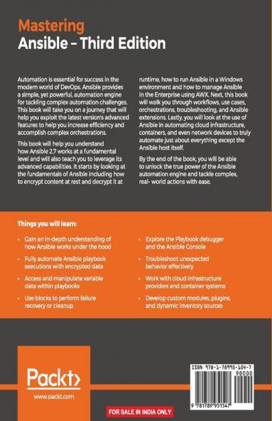 Mastering Ansible - Third Edition
