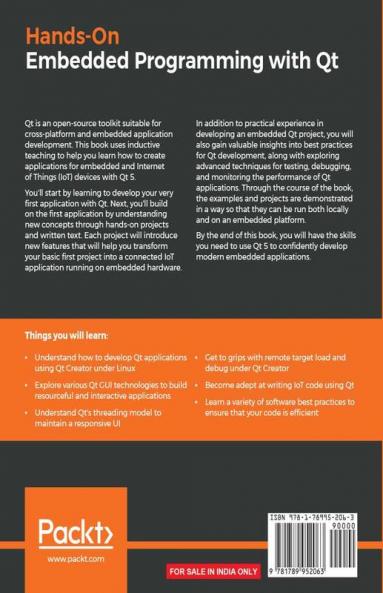 Hands-On Embedded Programming with Qt