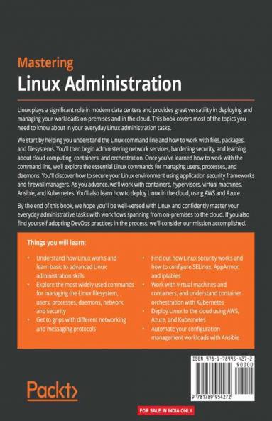 Mastering Linux Administration