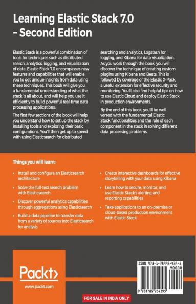 Learning Elastic Stack 7.0 - Second Edition