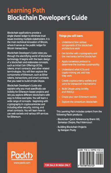 Blockchain Developer's Guide