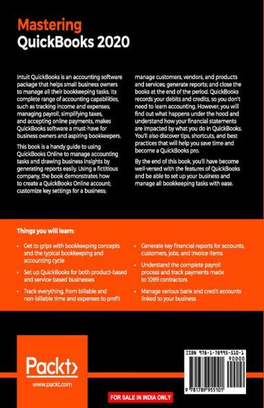 Mastering QuickBooks 2020