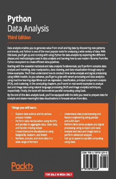 Python Data Analysis - Third Edition