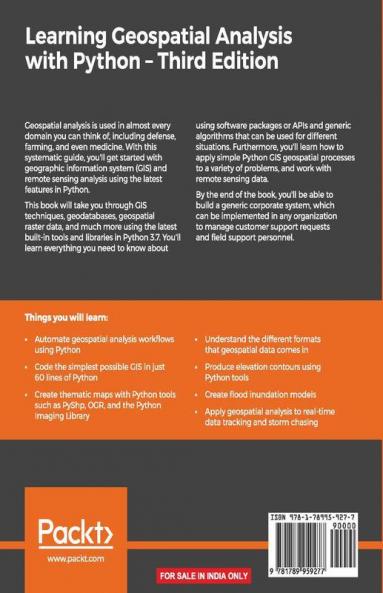 Learning Geospatial Analysis with Python - Third Edition