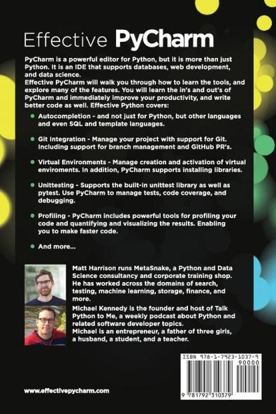 Effective PyCharm: Learn the PyCharm IDE with a Hands-on Approach