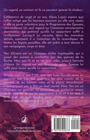 Sa Compagne Vierge: Grands caractères: 2 (Programme Des Épouses Interstellaires- Les Vierges)