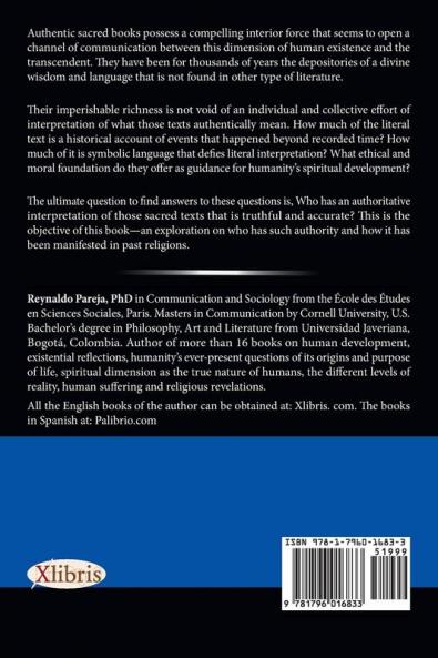 Who Are the Authoritative Interpreters of Sacred Writings?