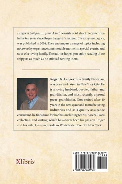 Langevin Snippets  ... from a to Z