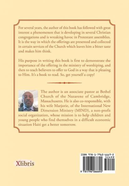 The Importance of the Offering in the Ministry of Worship