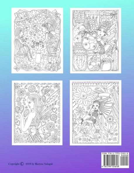 Fairies coloring book