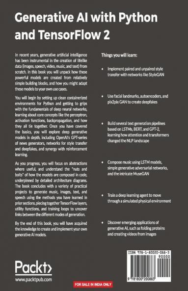 Generative AI with Python and TensorFlow 2