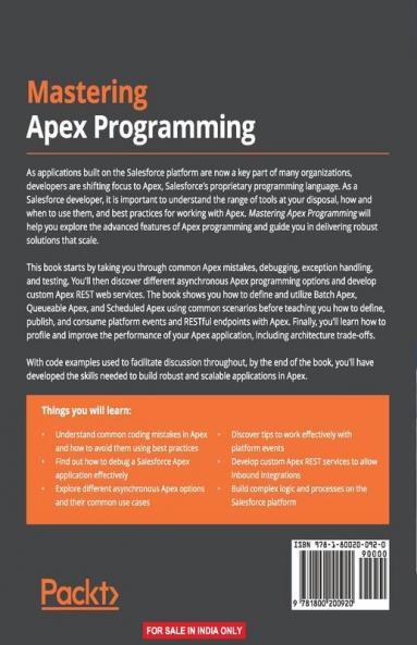 Mastering Apex Programming