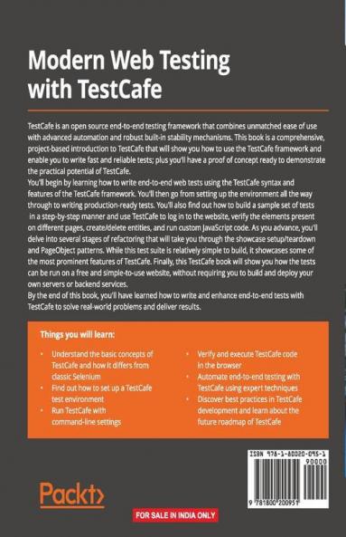 Modern Web Testing with TestCafe