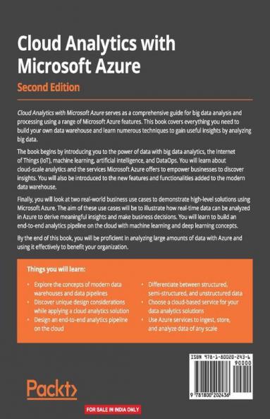Cloud Analytics with Microsoft Azure - Second Edition