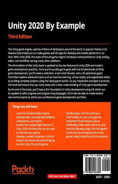 Unity 2020 By Example - Third Edition