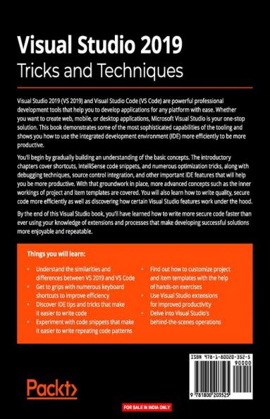 Visual Studio 2019 Tricks and Techniques