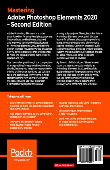 Mastering Adobe Photoshop Elements 2020- Second Edition