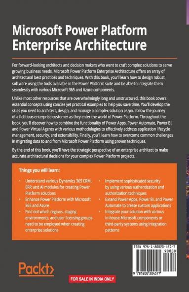 Microsoft Power Platform Enterprise Architecture