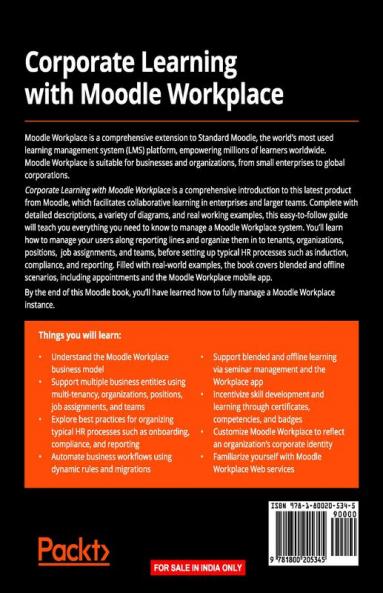 Corporate Learning with Moodle Workplace