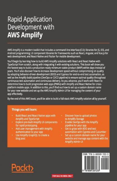 Rapid Application Development with AWS Amplify