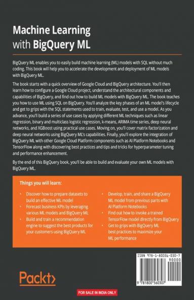 Machine Learning with BigQuery ML