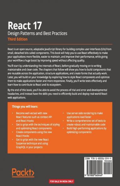 React 17 Design Patterns and Best Practices - Third Edition