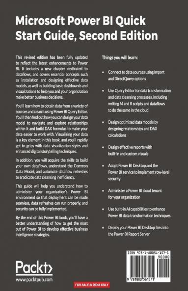 Microsoft Power BI Quick Start Guide