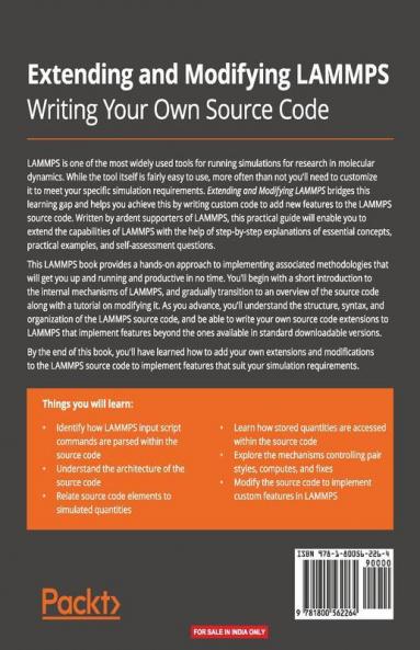 Extending and Modifying LAMMPS Writing Your Own Source Code