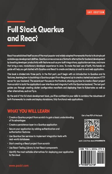 Full Stack Quarkus and React