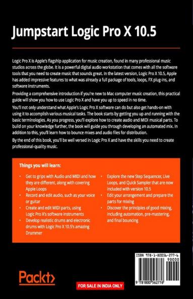 Jumpstart Logic Pro 10.6