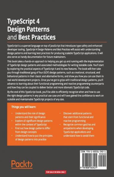 TypeScript 4 Design Patterns and Best Practices