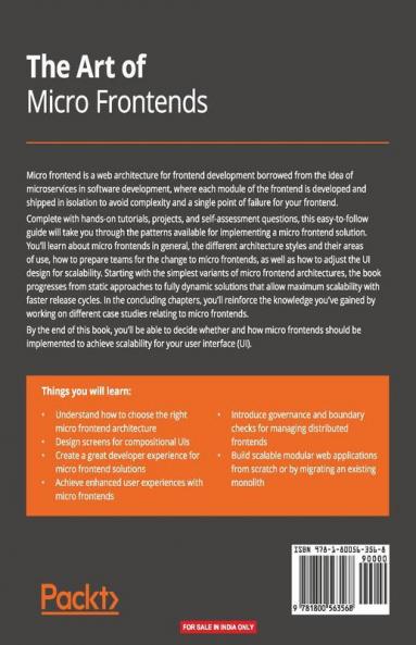 The Art of Micro Frontends