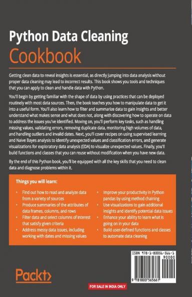 Python Data Cleaning Cookbook
