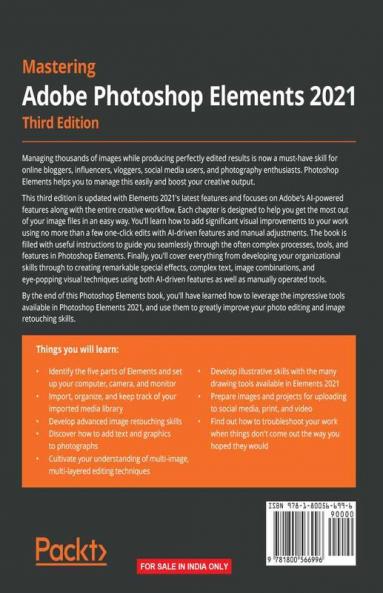 Mastering Adobe Photoshop Elements 2021 - Third Edition