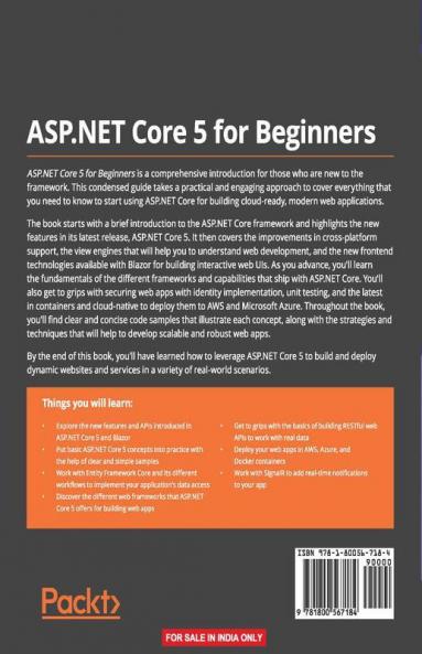 ASP.NET Core 5 for Beginners